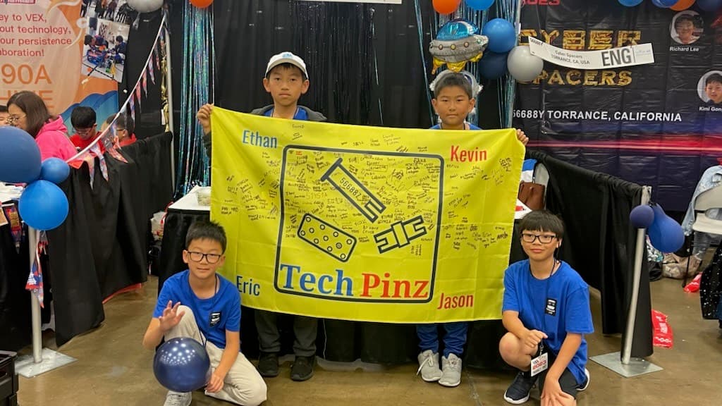 Robotics competition team